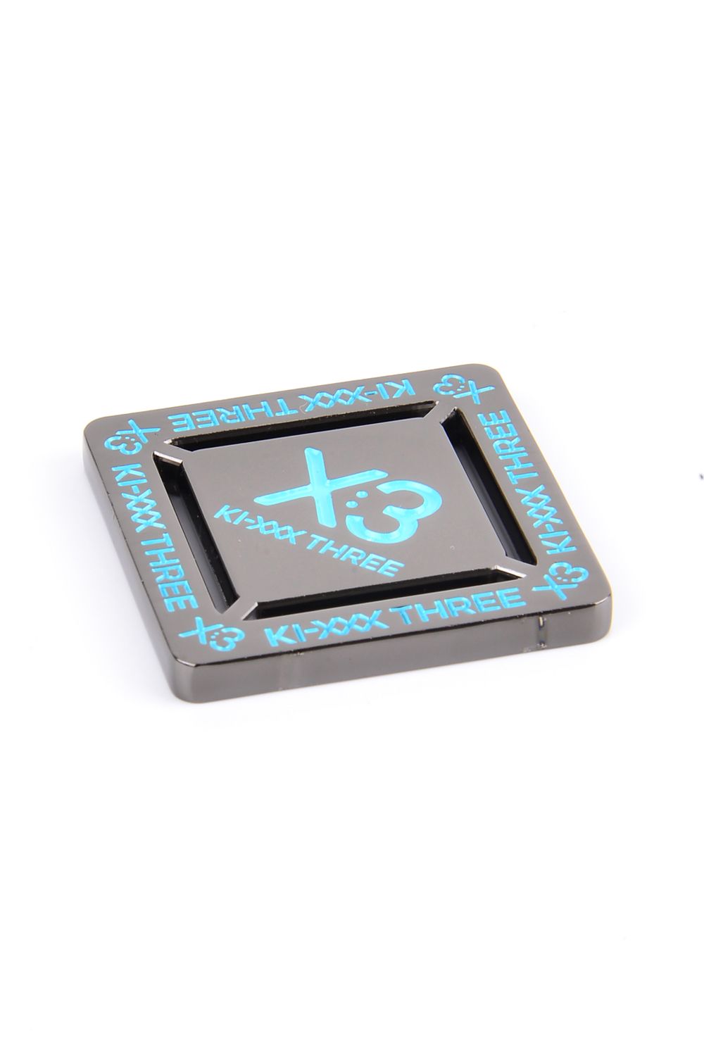 【26SS】【プレゼント好適品】 PLATE MARKER "SQUARE" / プレートマーカー スクエア (ブラック/ターコイズ)