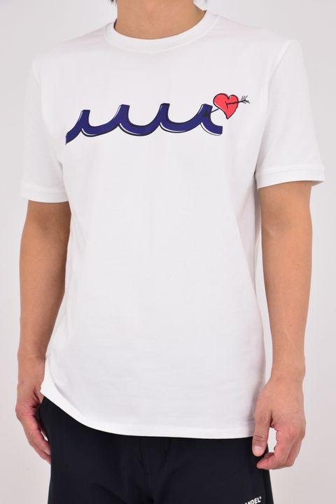 【26SS】【ストレッチコットン】 T-SHIRT / POPEYE™︎コラボレーション プリントTシャツ (ホワイト)