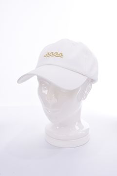 WAVE LOGO CAP / ウェーブロゴ キャップ (ホワイト)