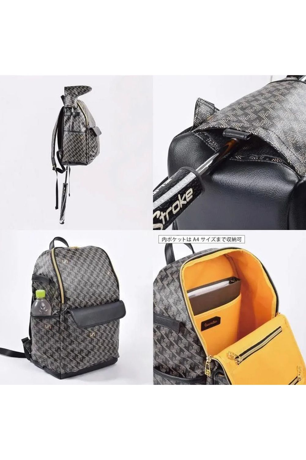 【26AW】 LARUS TRAINER (ラルストレーナー) / ブランドオリジナルテキスタイル バックパック (モミ)*