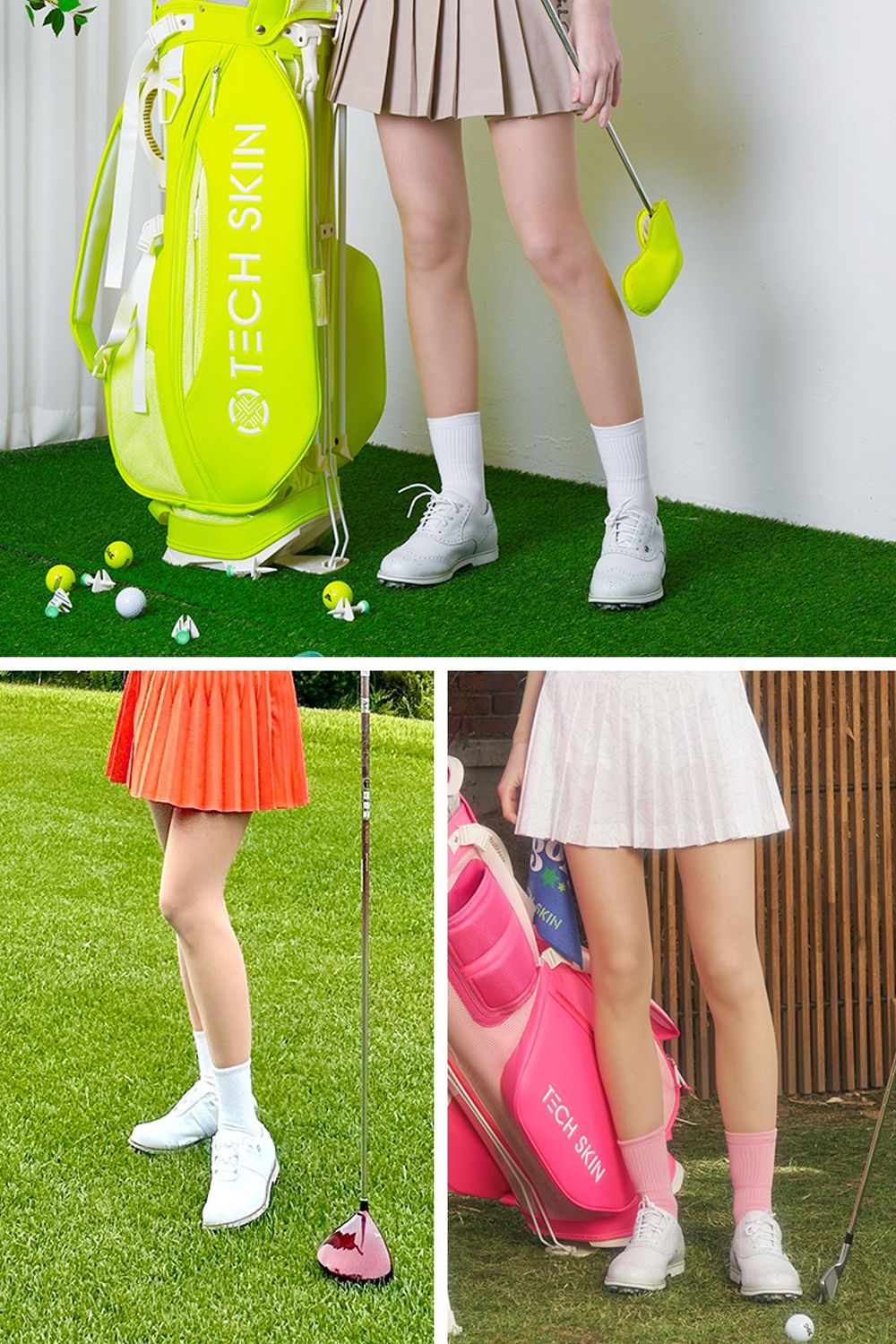 【26SS】【レディース】 COOL NUDE TOELESS GOLF STOCKINGS / 冷感素材 ヌードカラー スポーツ用 無足ストッキング (ベージュ)