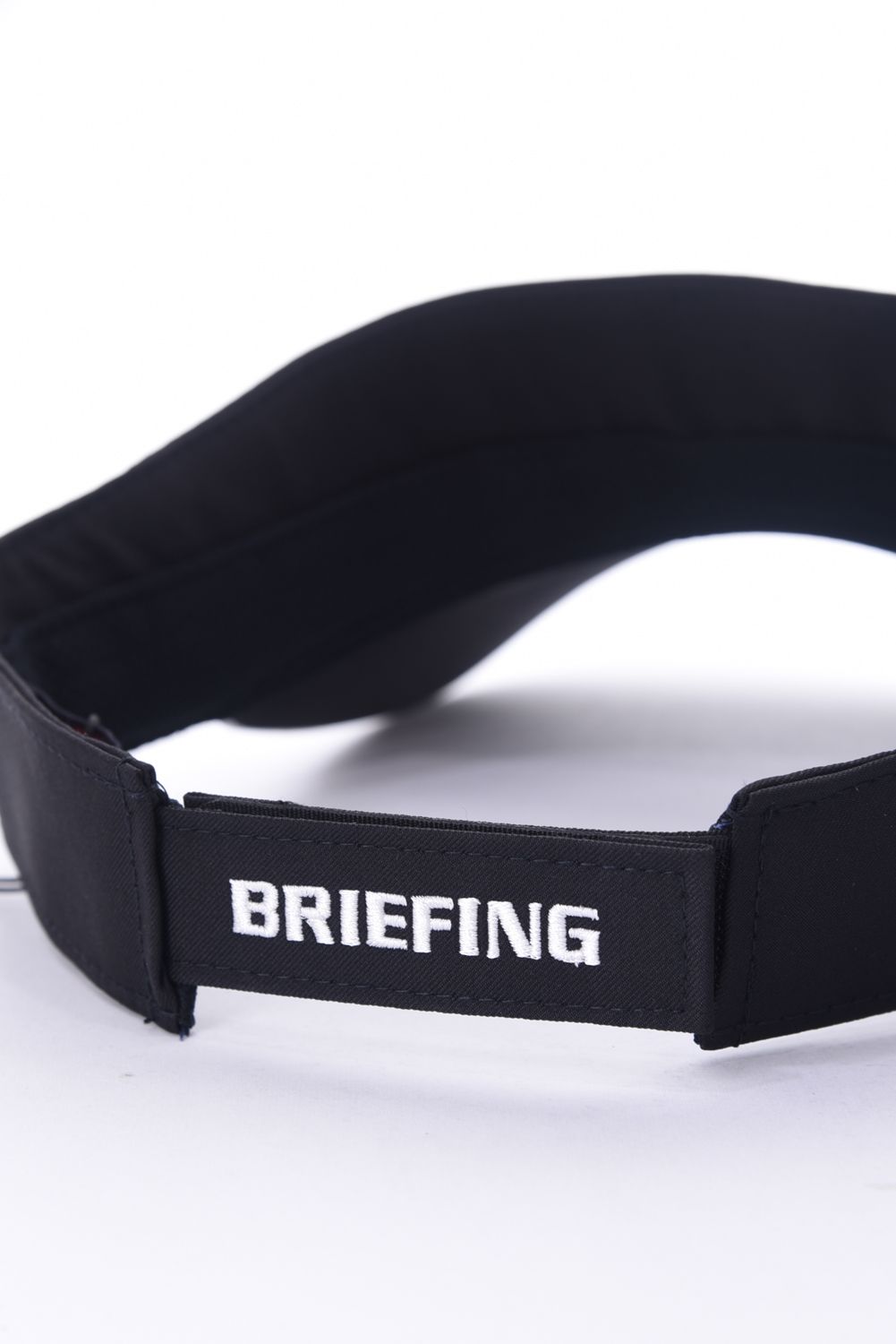 極美品　BRIEFING MENS ROUND LOGO VISOR BRIEFING GOLF / MENS ROUND LOGO VISOR | REMIX-men