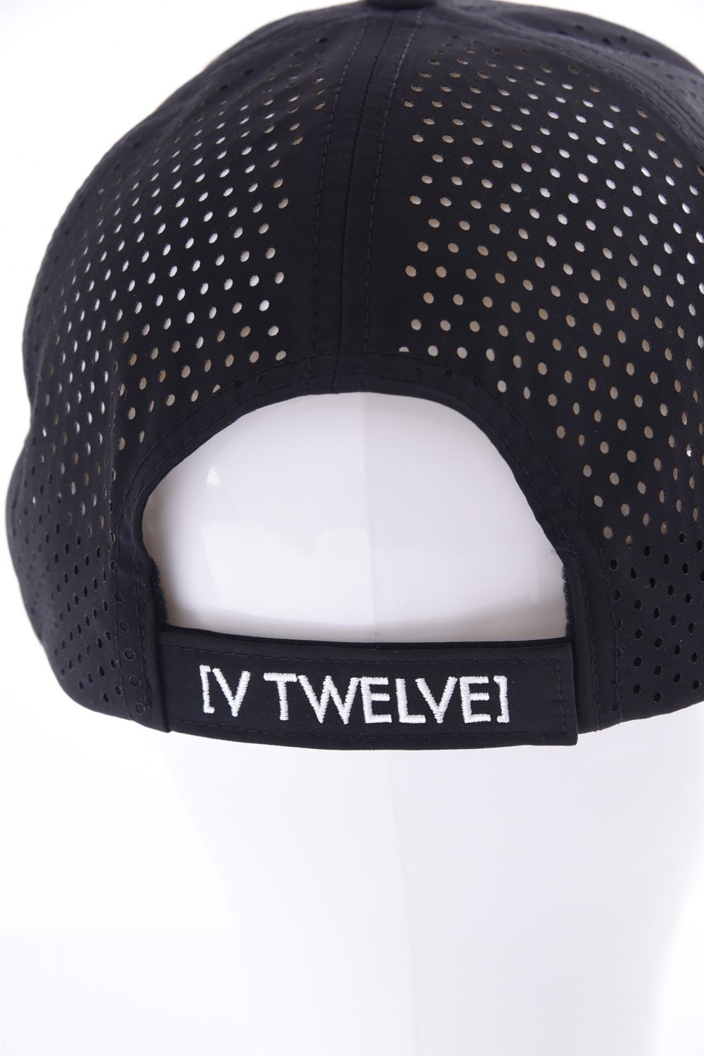 【26SS】 PUNCHED CAP / ベーシック パンチングメッシュキャップ (ブラック)