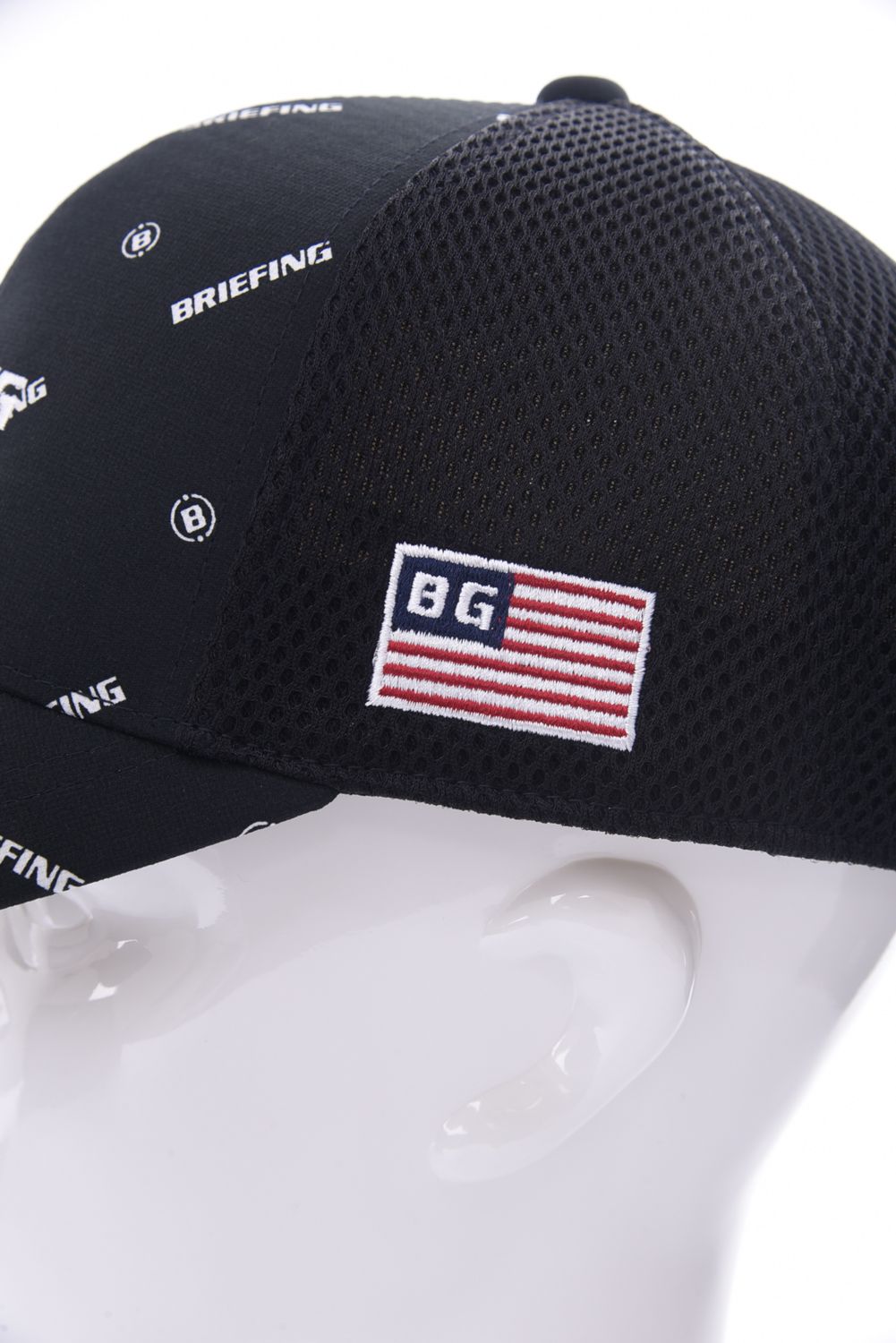BRIEFING - MS MONOGRAM MESH CAP / モノグラム メッシュ