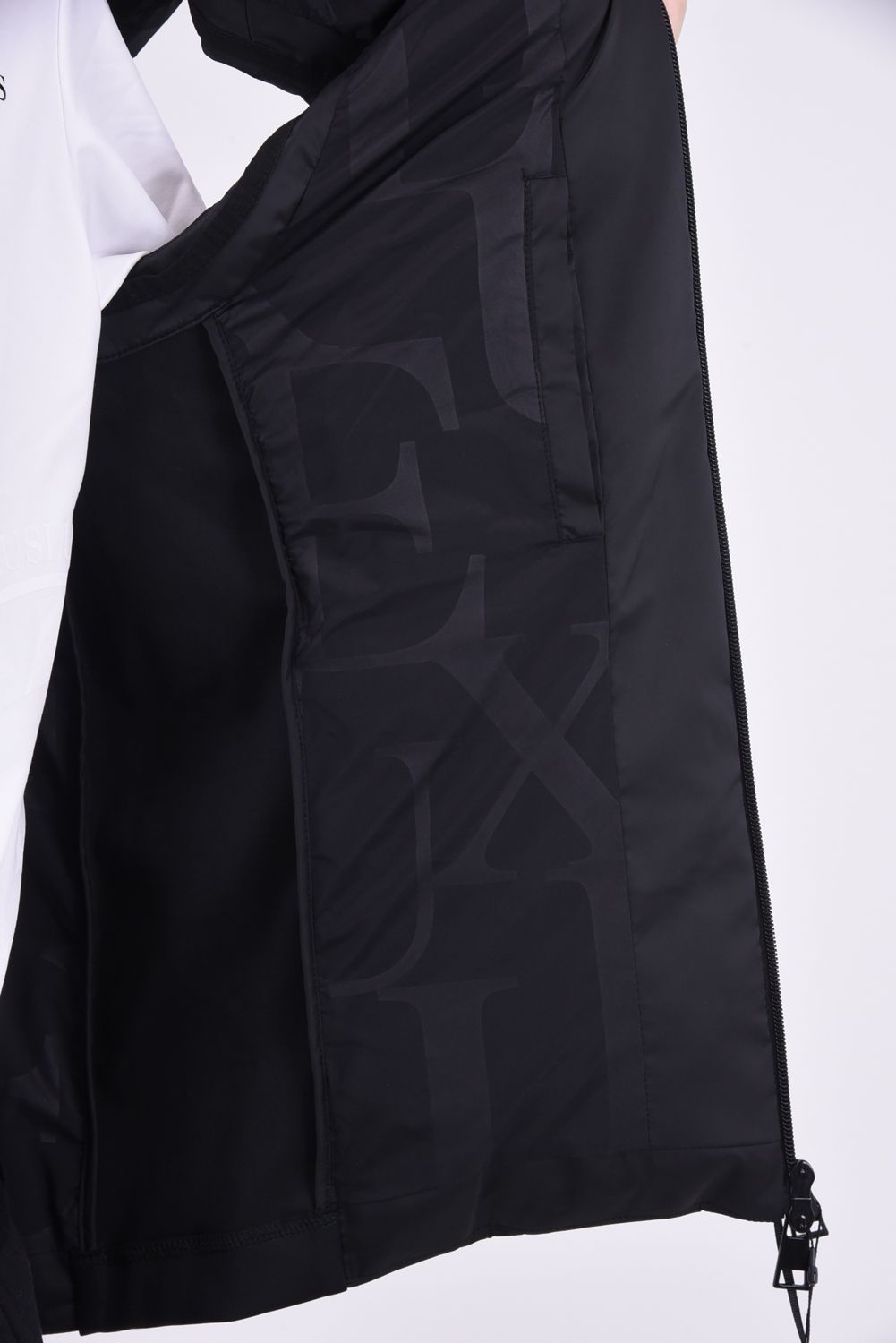 FIT VEST / サイドロゴ フィット ベスト (ブラック)