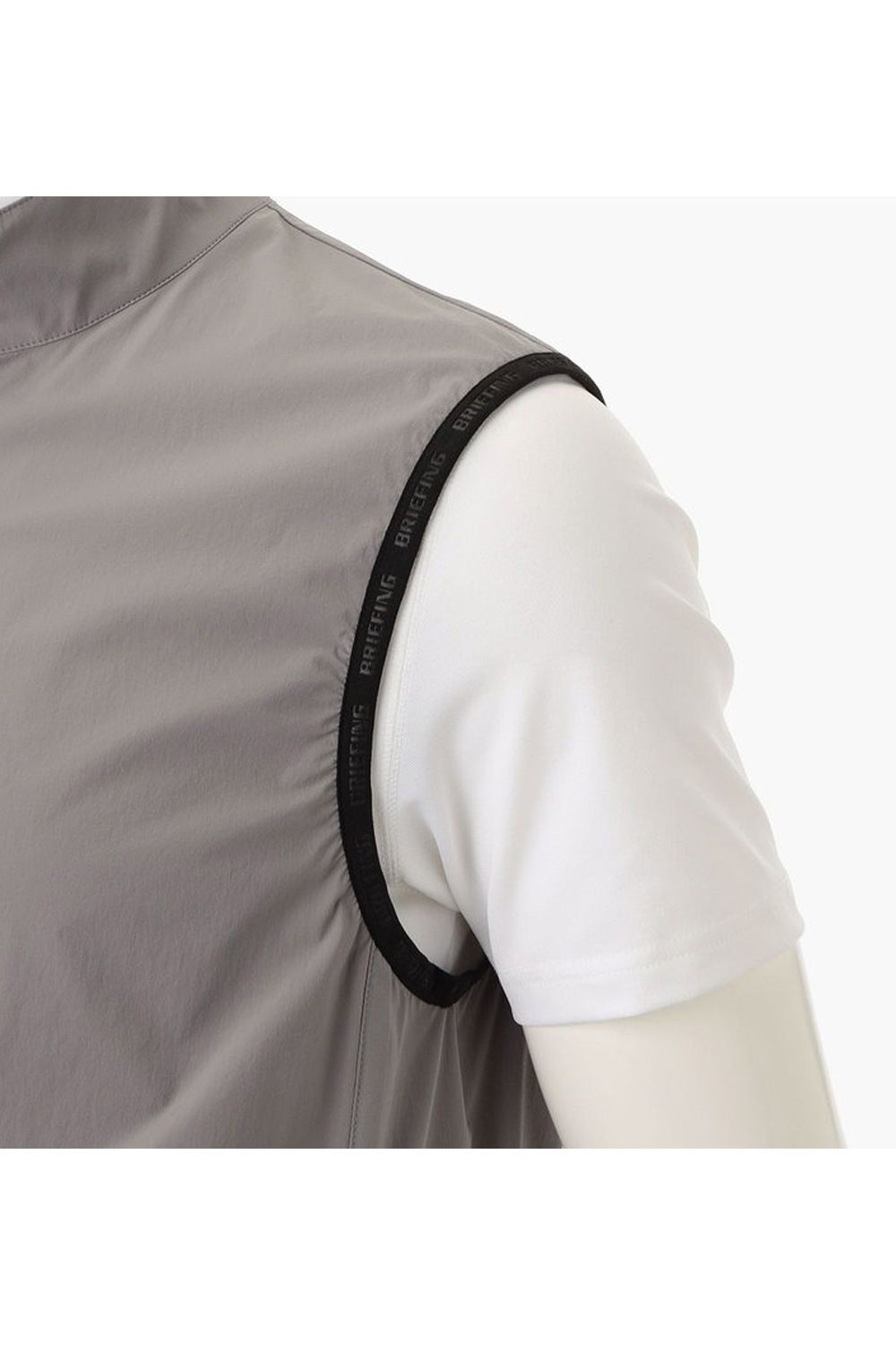 【25AW】 POCKETABLE WIND VEST / ポケッタブルウィンド ベスト (グレー)