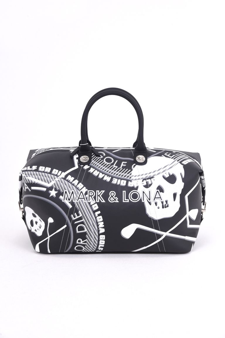 存在感あるアイアンスカルロゴが印象的なボストンバッグ。
ゴルフや旅行など幅広いシーンで活躍する、今シーズンの代表的なアイコニックなアイテムです。