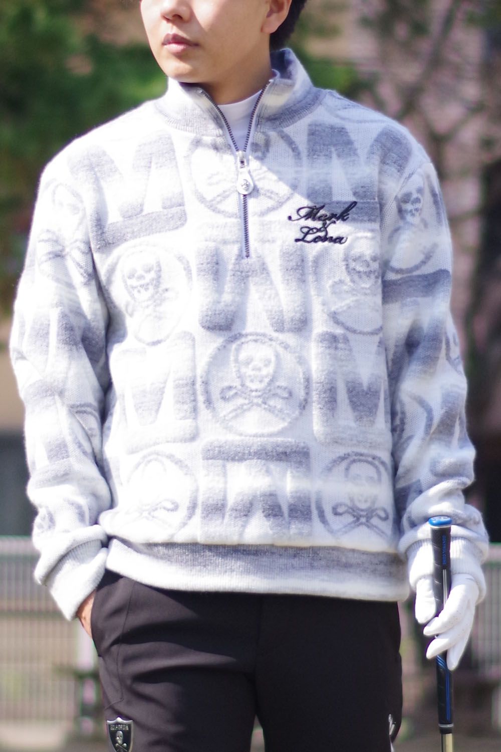 MARK&LONA - 【2023AW 木村拓哉さん着用 VOL.6】 METRO 1/2 ZIP KNIT