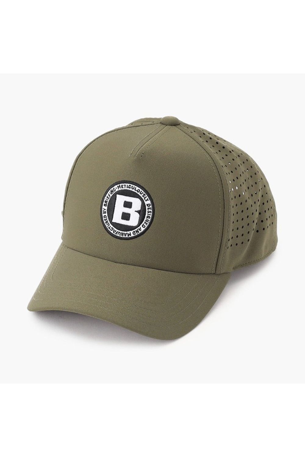 BRIEFING - MENS PUNCHING MESH CAP / ロゴ刺繍 パンチング