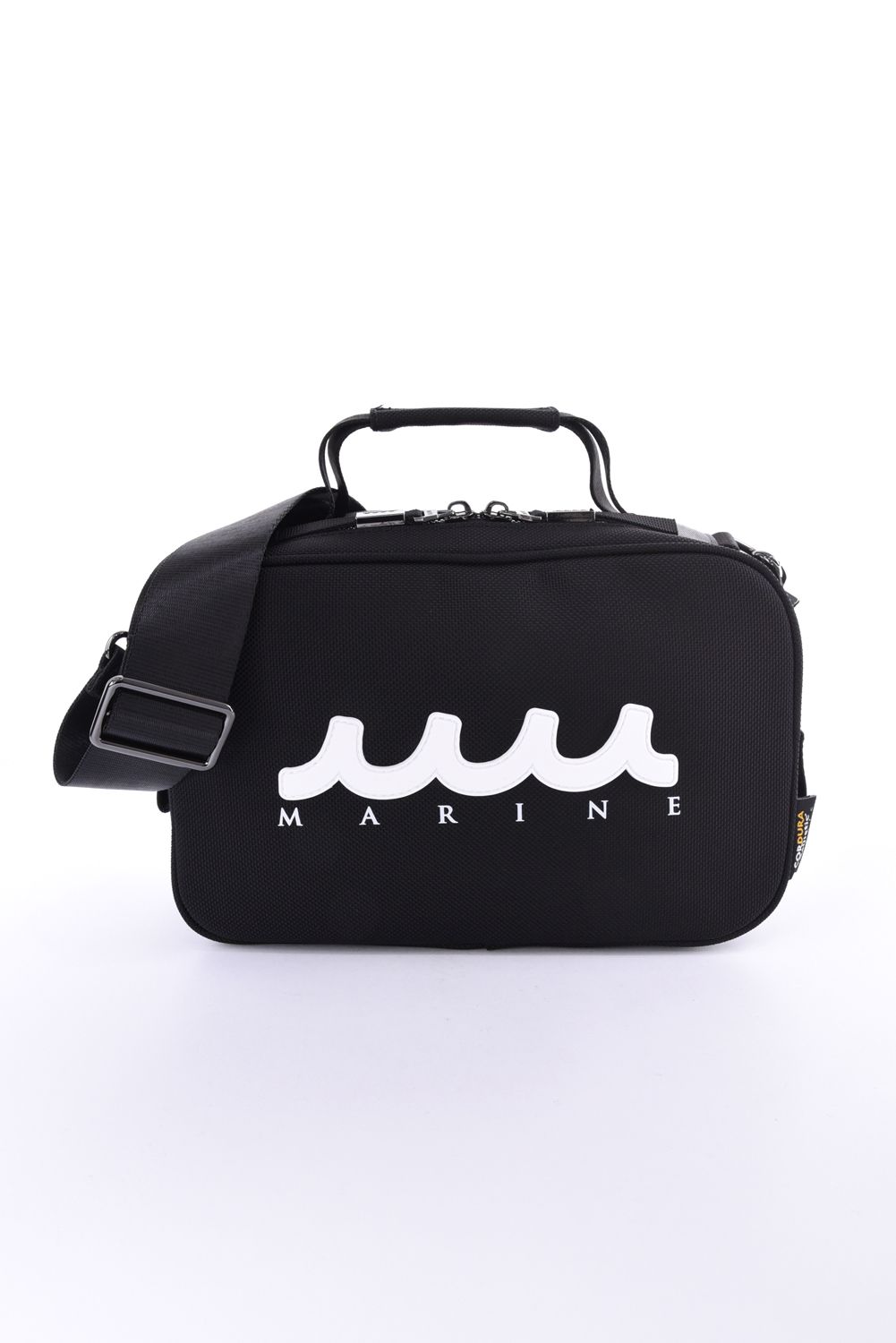 【26AW】 CORDURA Ballistic® POUCH BAG / コーデュラナイロン 2WAYポーチバッグ (ブラック)