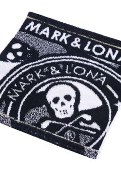 【プレゼント好適品】 HAND TOWEL(SMALL) / スカルカモフラージュ柄 今治 ハンドタオル (ブラック)