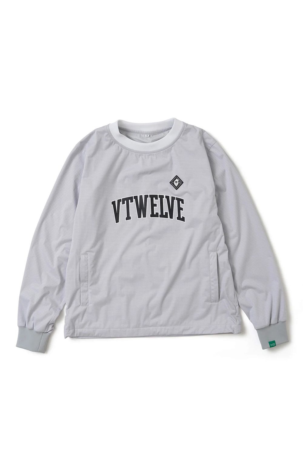 【26SS】【レディース】 RIP EXP JKT / リップストップ生地 ブランドロゴ プルオーバージャケット (グレー)