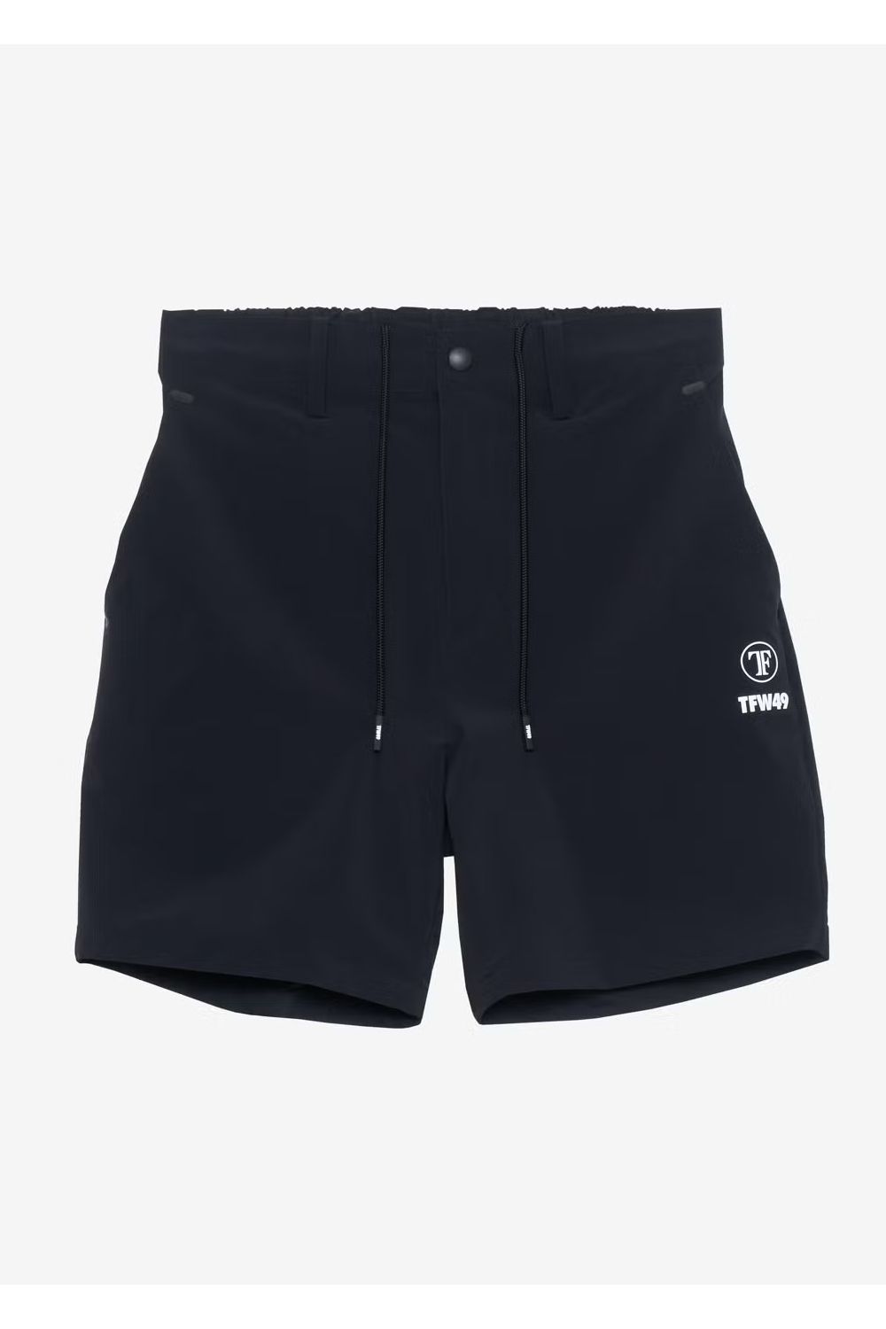 【26SS】 COMBINATION SHORTS / 異素材切り替え ショートパンツ (ブラック)