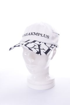 LOGO PATTERN CAP / オリジナル 総柄ロゴ ベースボールキャップ (ホワイト)