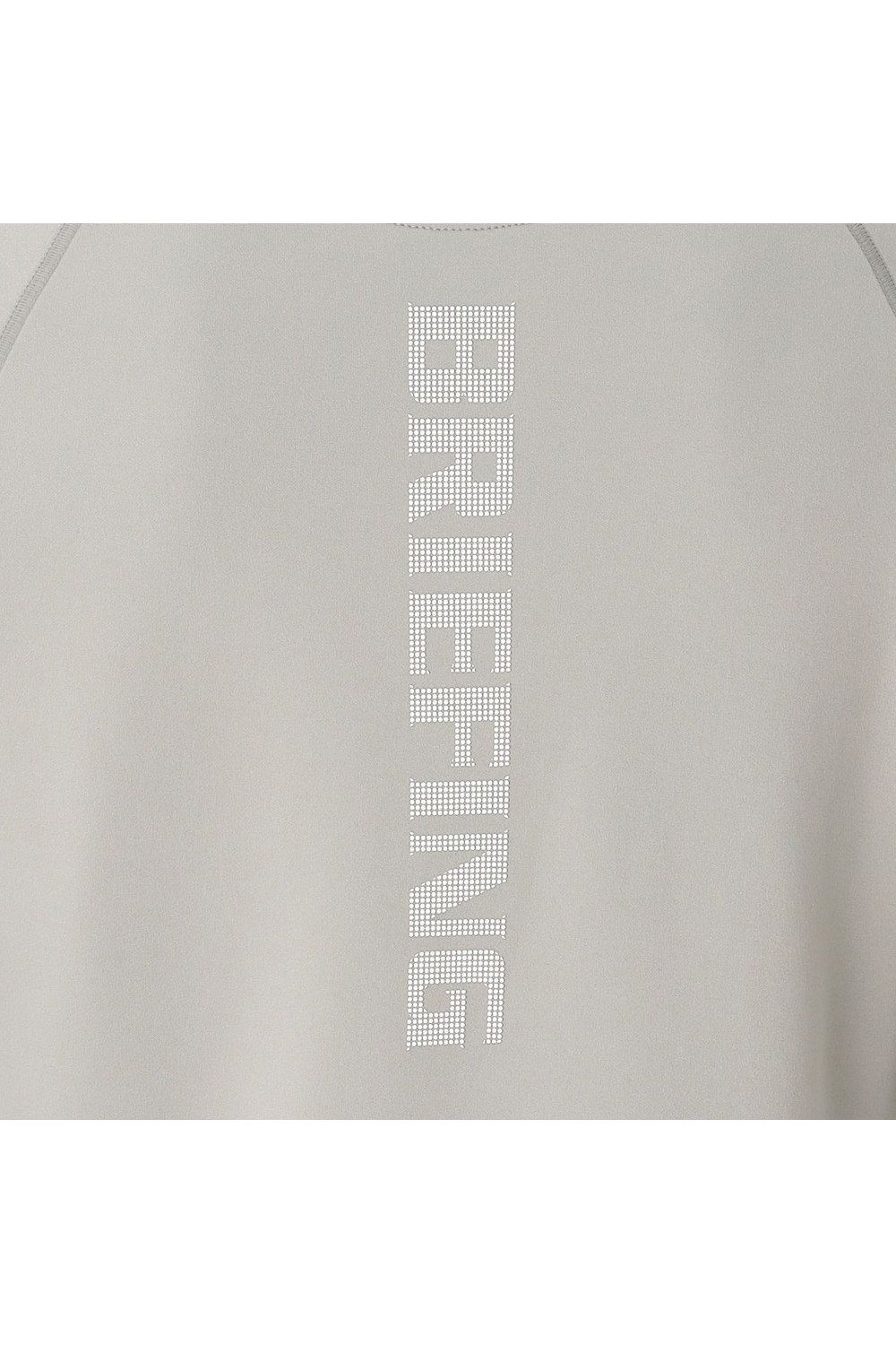 【26AW】 MEN’S WARM LS HIGHNECK / 秋冬仕様 起毛素材 ベーシック 長袖モックネックTシャツ (グレー)