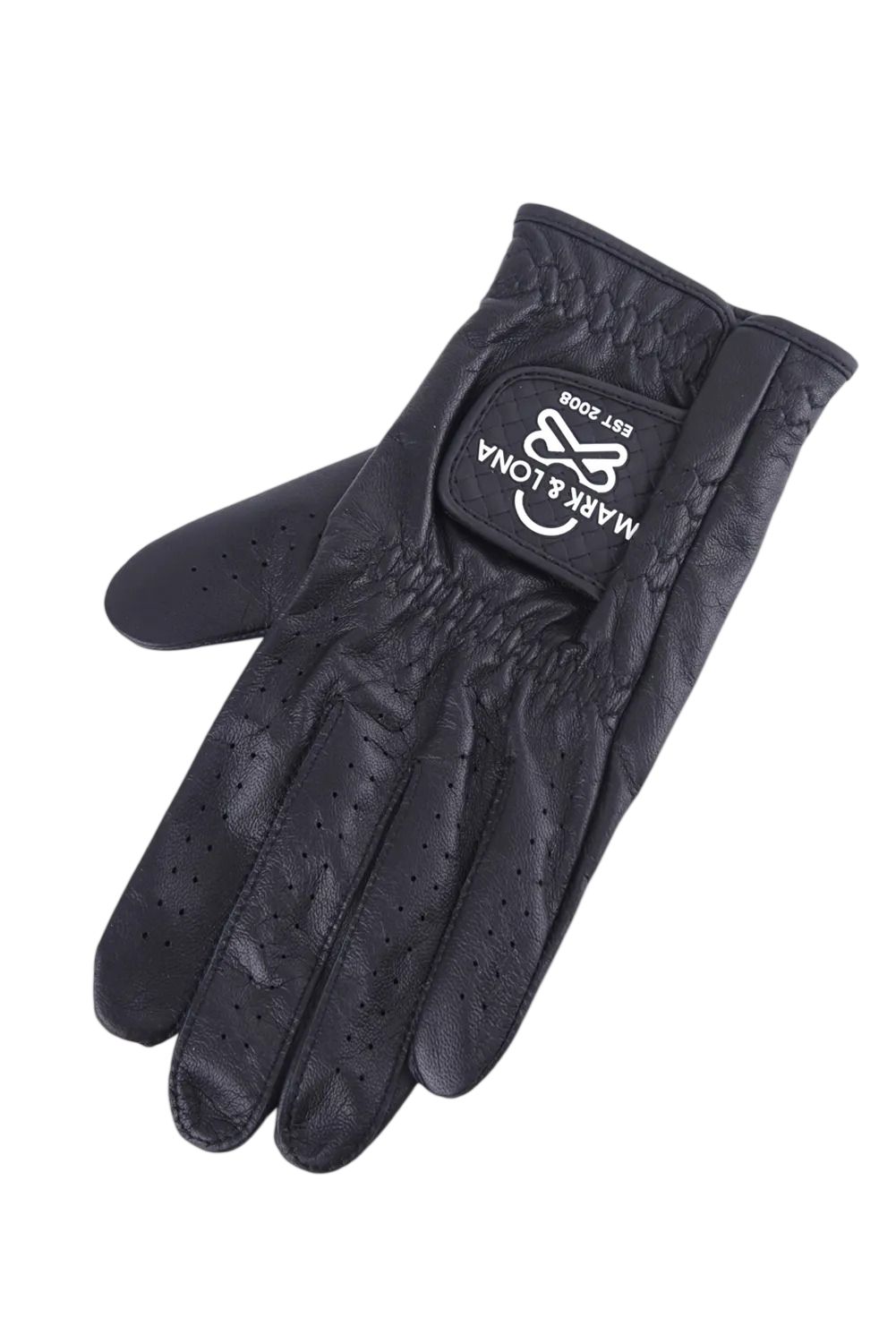 【2026SS 木村拓哉さん着用 VOL.4】 EVER BREATHABLE LEATHER GOLF GLOVE / ラムレザー ブランクスカルロゴ 左手用グローブ (ブラック)
