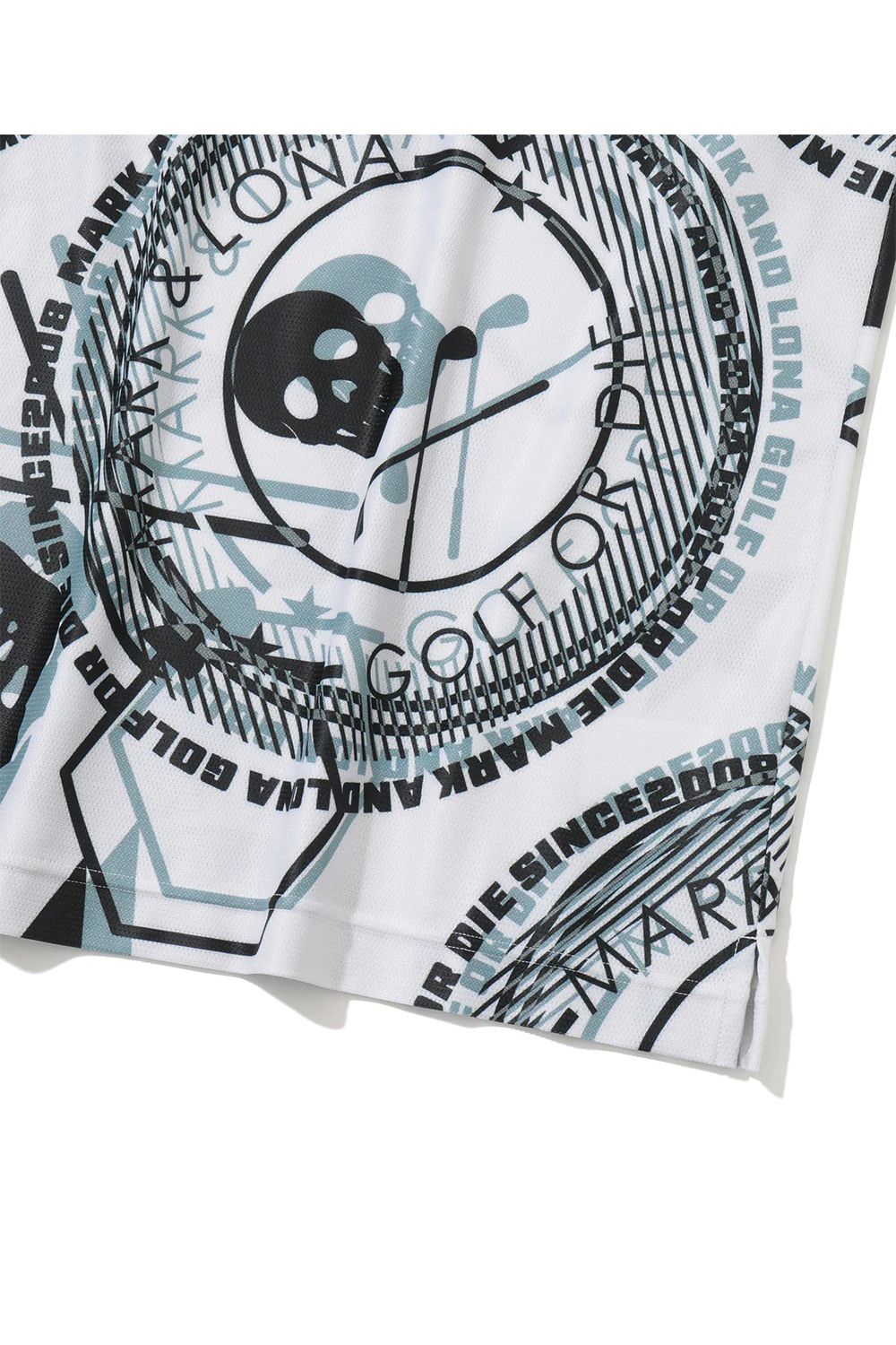 【26SS】 ATLAS AIRFLOW POLO / オープンメッシュ素材 グラフィックパターン ポロシャツ (ベージュ)