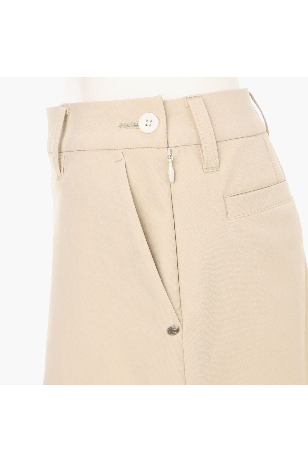 【26SS】【レディース】 WS BASIC SKIRT / ナイロンストレッチ素材 ベーシック スカート (ベージュ)