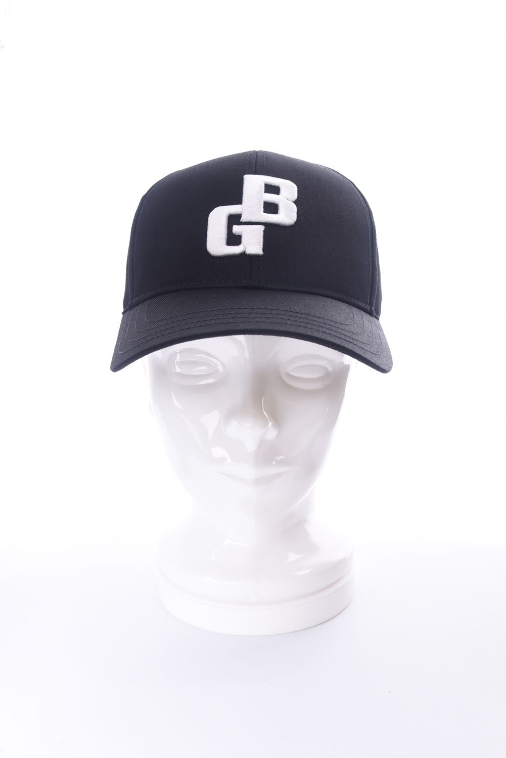 BG INITIAL CAP / BGイニシャルロゴ キャップ (ブラック)