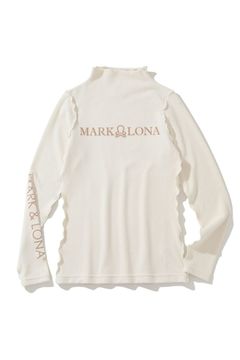 【レディース】 LODI RIBBED BOTTLENECK PULLOVER  /ボトルネック ロングスリーブシャツ (ホワイト)