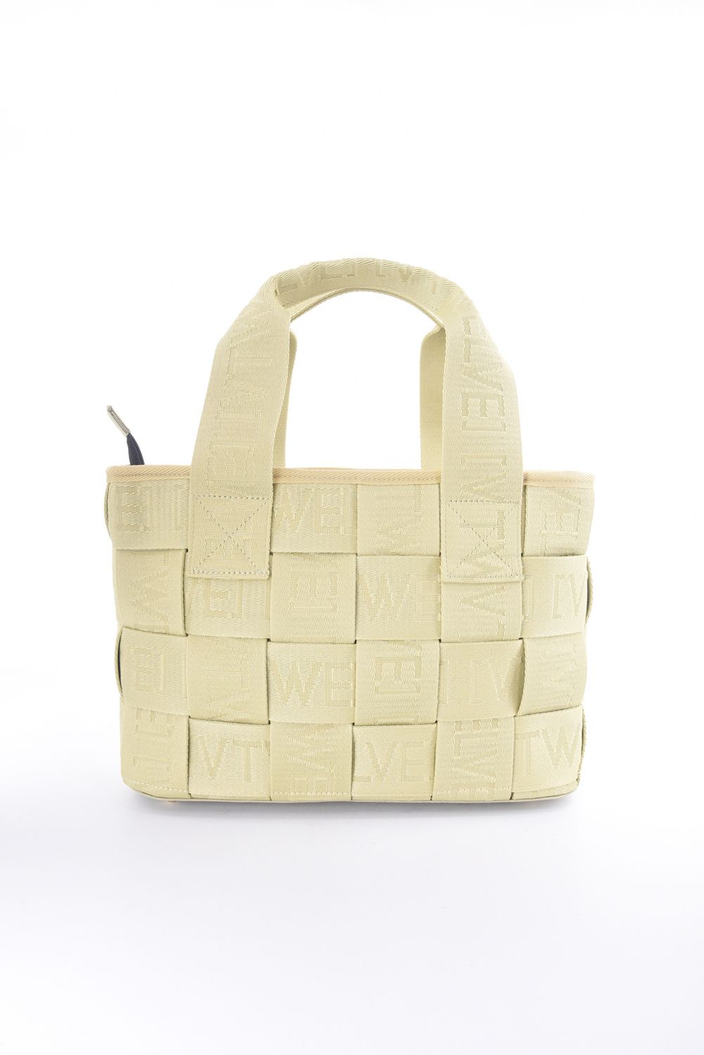 WOVEN BAG / イントレチャートスタイル カートバッグ (ベージュ)