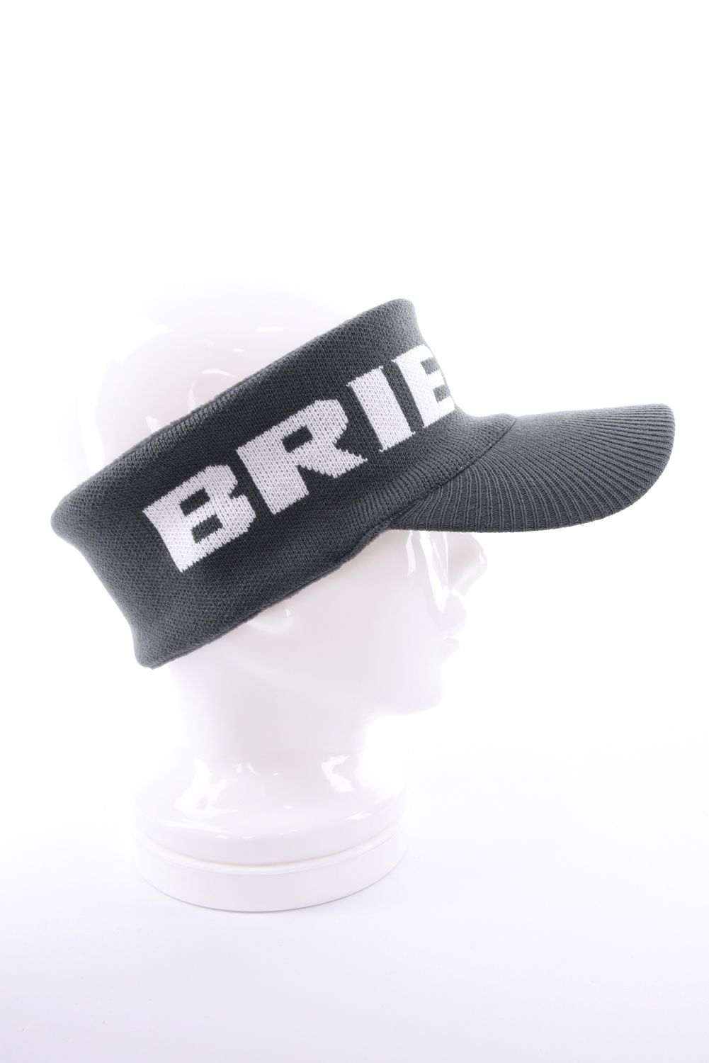 【26AW】 MEN’S KNIT VISOR / ブランドロゴ ニットサンバイザー (グレー)