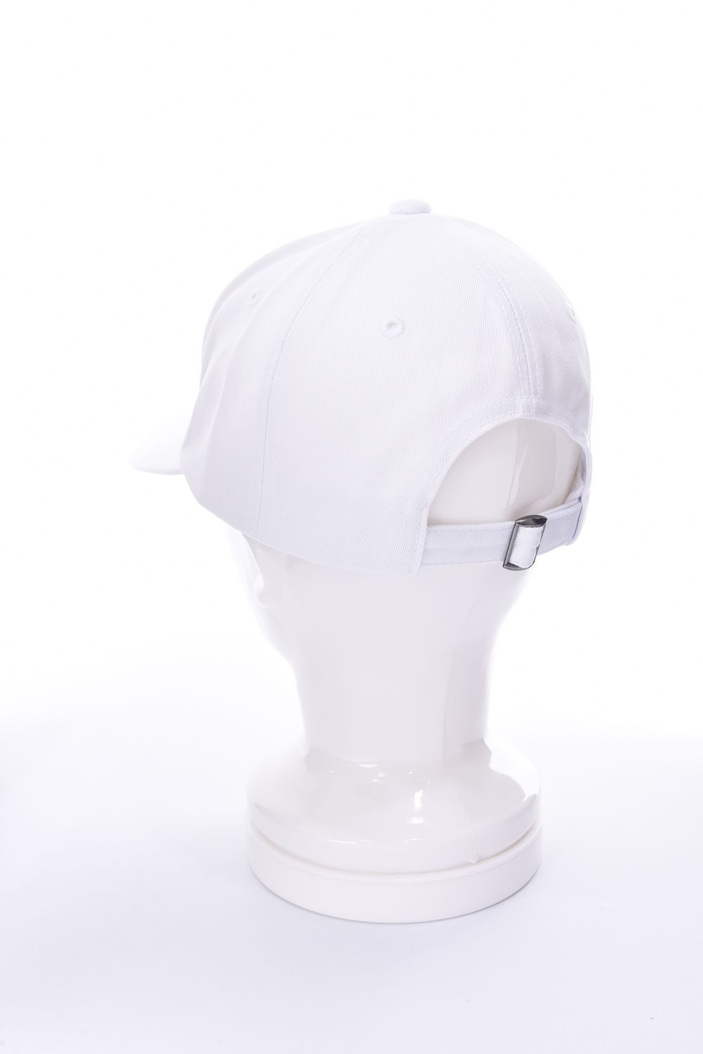METAL PRINT LOGO CAP / メタルロゴ 6パネルキャップ (ホワイト)