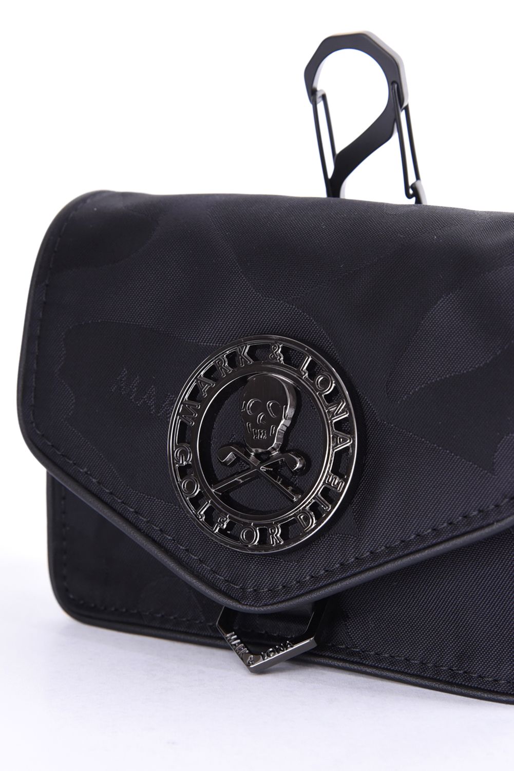 【26AW】 PREMIUM GAUGE SCOPE CASE / コーデュラナイロン サークルスカル スカルカモジャカード スコープケース (ブラック)