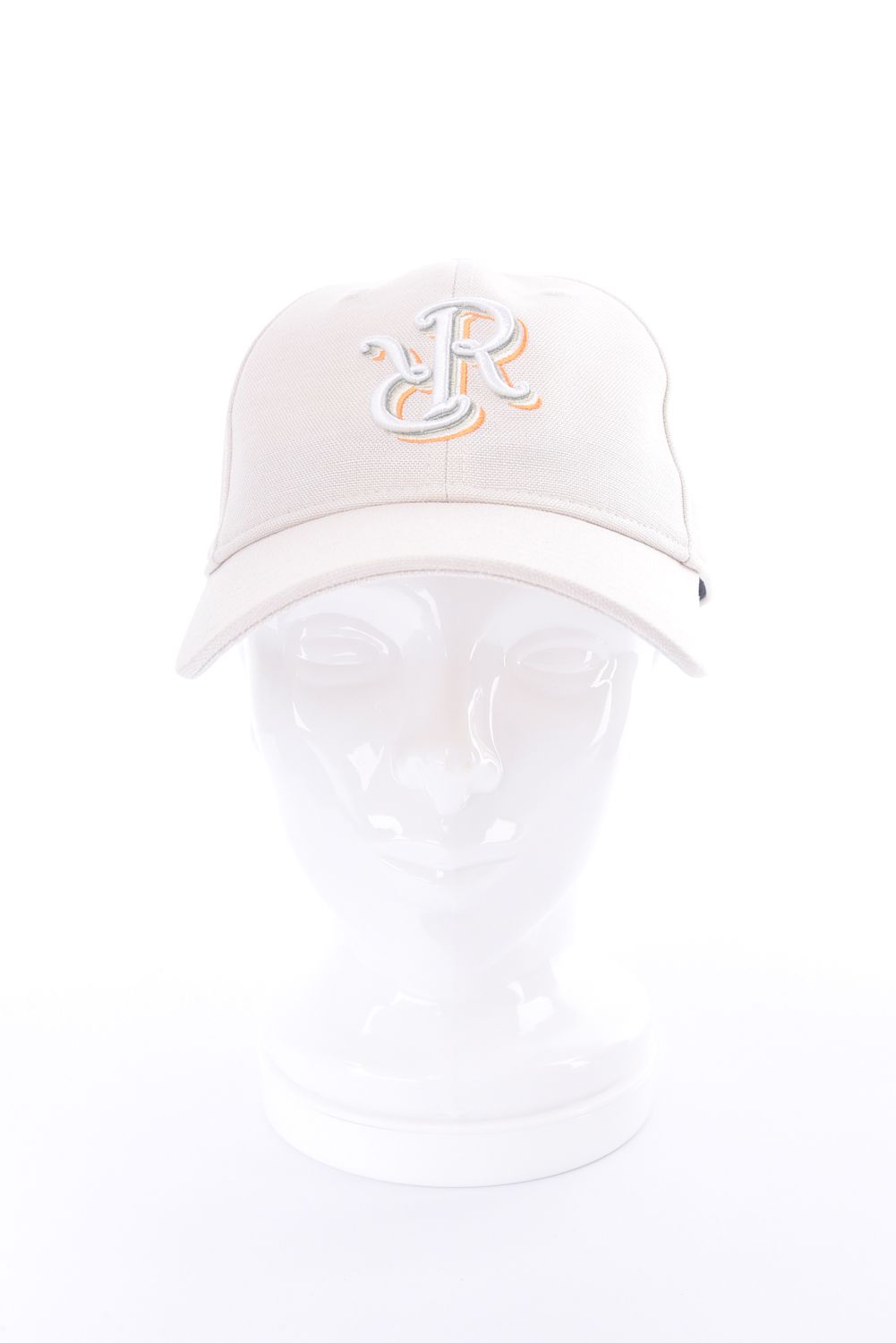 【26SS】 FIVE CONSECUTIVE CAP / リネンライク RRロゴ刺繍 キャップ (ベージュ)