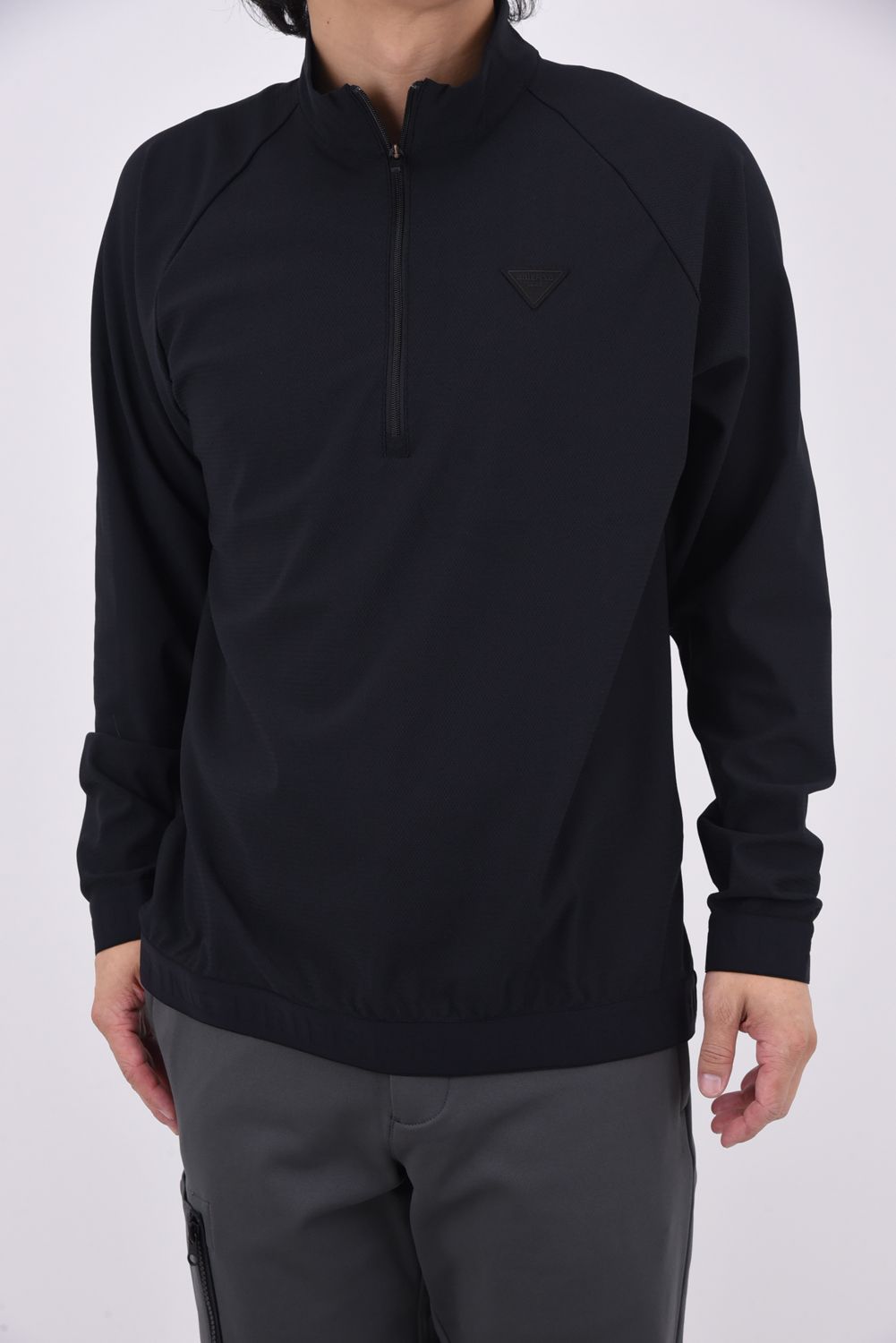 【新品未使用】BRIEFING ゴルフ メンズ ハーフジップトップス Lサイズ BRIEFING - 【25AW】MEN'S LA LOGO RIB LS HALFZIP RF
