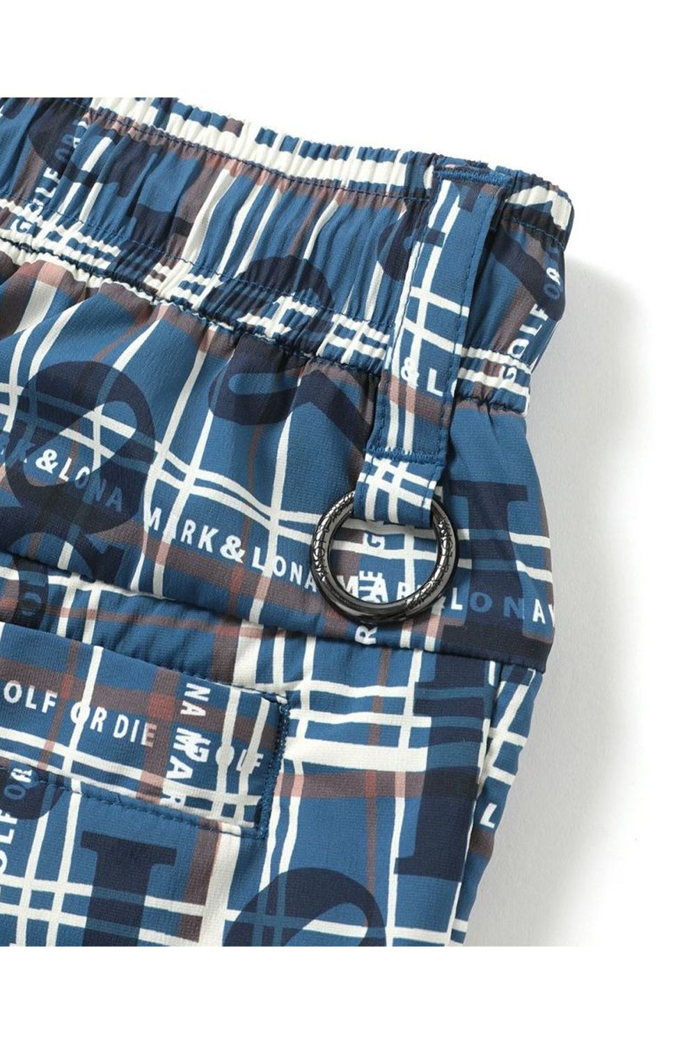 MARK&LONA - 【2025AW】 BACK SPIN LINED SHORTS / 軽量