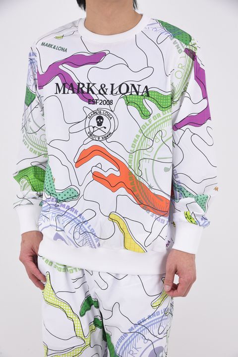 【26SS】 AXON CAMO PERFORMANCE SNEAD JK / 軽量ナイロンタフタ カモフラージュプリント スニードジャック (ホワイト)