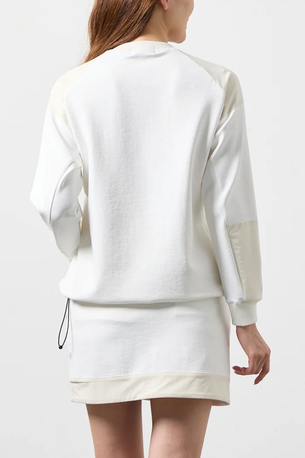 【26AW】 【レディース】 FLEECE COMBINATION PULLOVER / フリースコンビネーション プルオーバー (ホワイト)