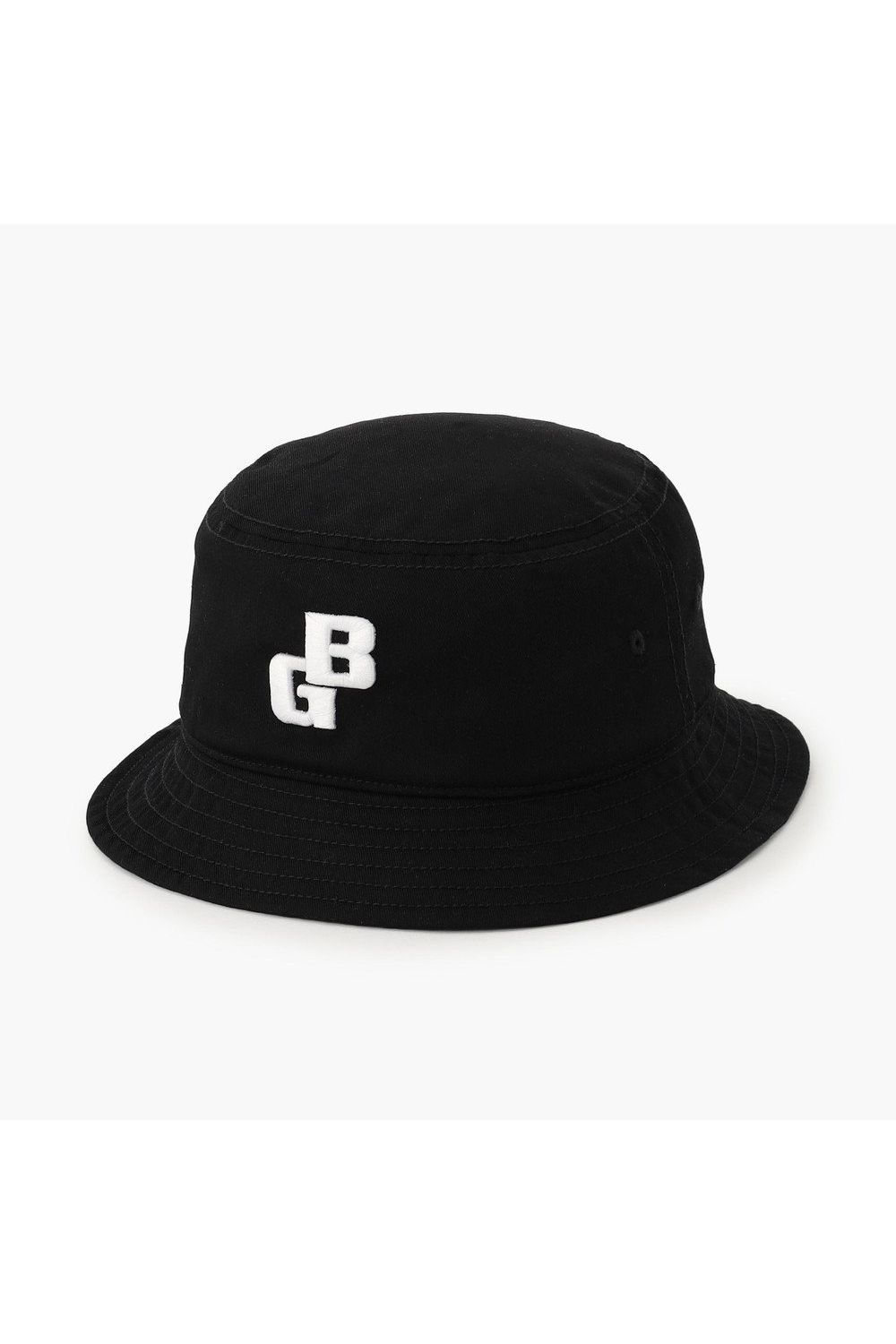 【26SS】 MEN’S BG LOGO HAT / BGロゴ バケットハット (ブラック)