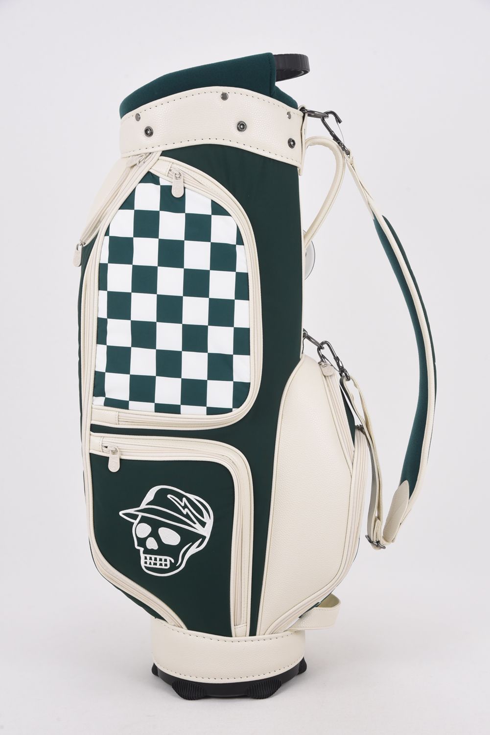 【26SS】【銀行振込・代金引換不可】【返品・交換不可】 DVG JTG CADDIE BAG / チェッカー スタンドタイプ キャディバッグ (グリーン)