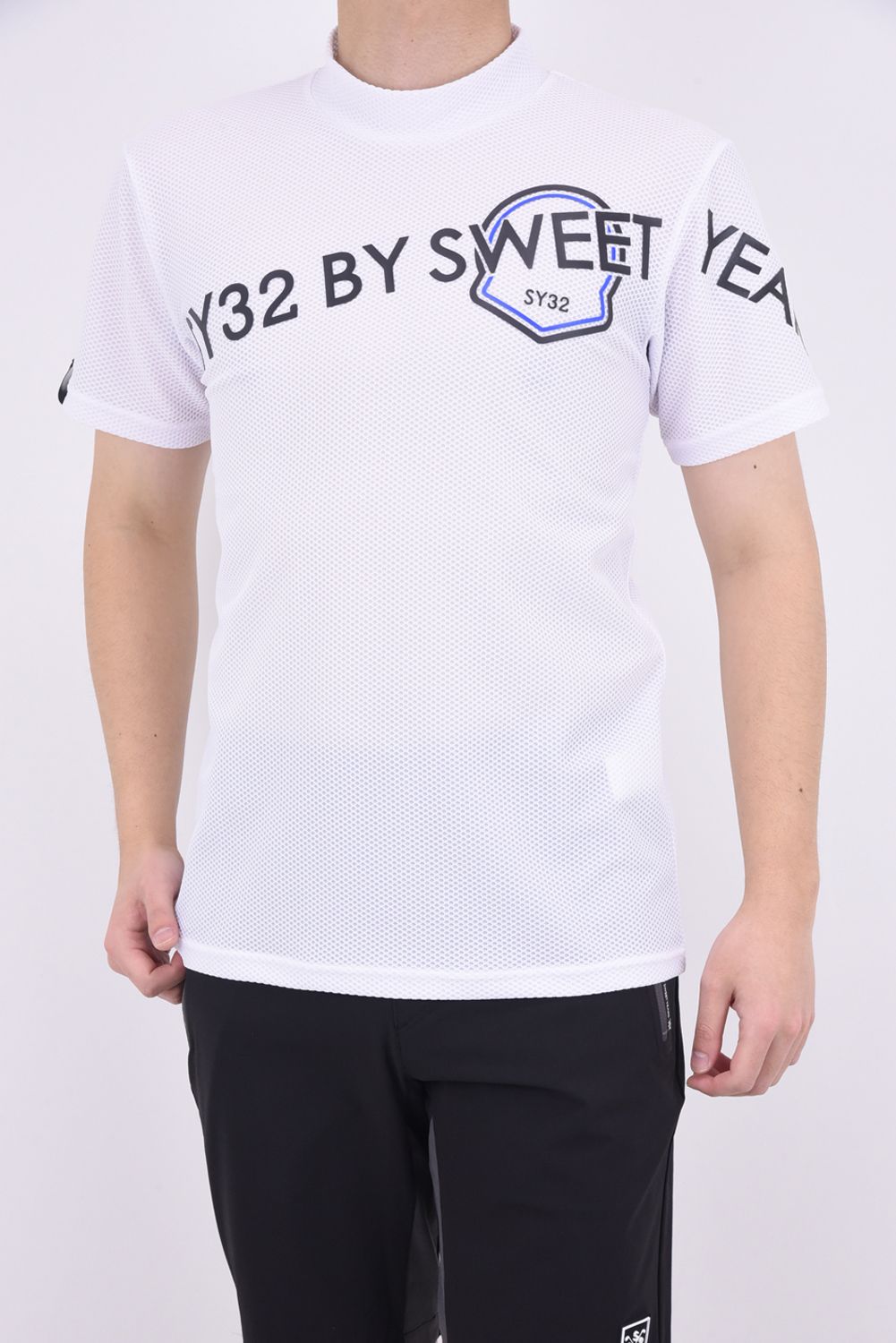 SY32 by SWEET YEARS モックネックTシャツ 胸ポケット付き M - ウエア