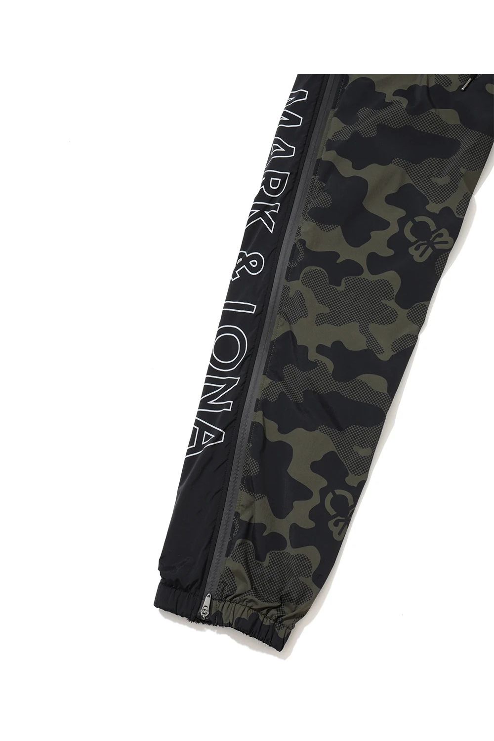 【26AW】 PLURI CAMO TECHNICAL PANTS / スカルカモフラージュ サイドファスナー ロングパンツ (ブラック)