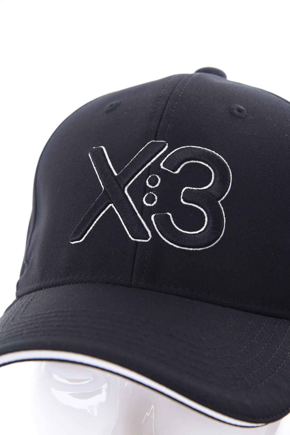 KI-XXX THREE - 【25SS】 LOGO CAP / ロゴ キャップ (ブラック
