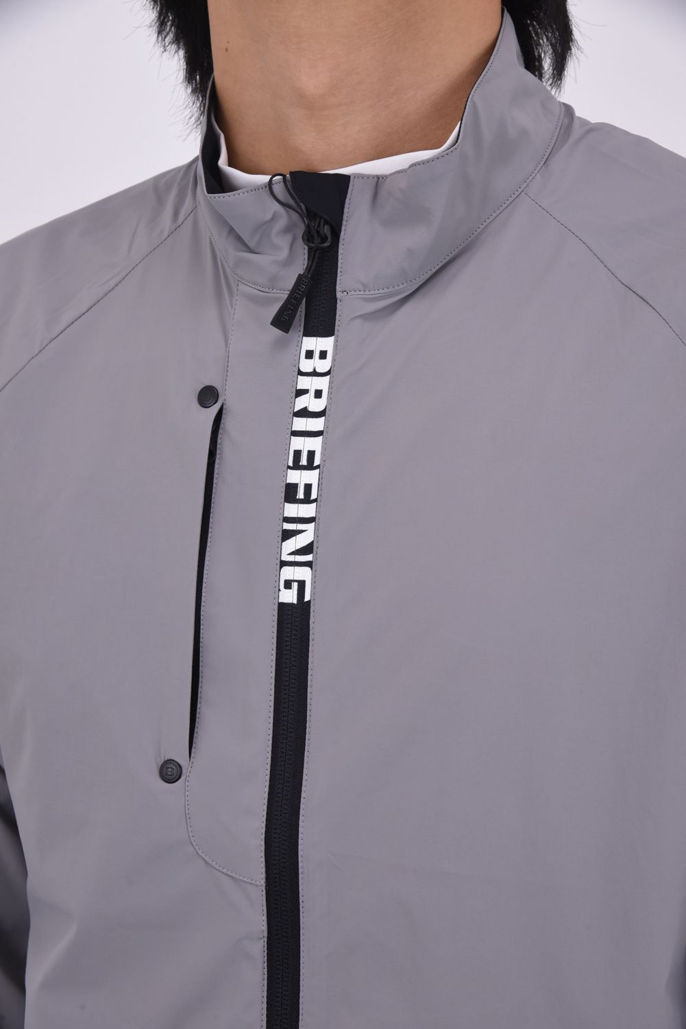 【25AW】 POCKETABLE WIND BLOUSON / ポケッタブル ライトブルゾン (グレー)