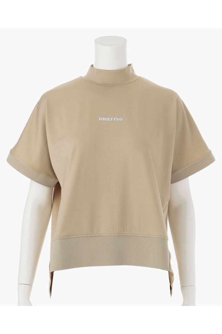 BRIEFING - 【レディース】 WOMENS BACK LOGO LINE HIGH NECK RELAXED  