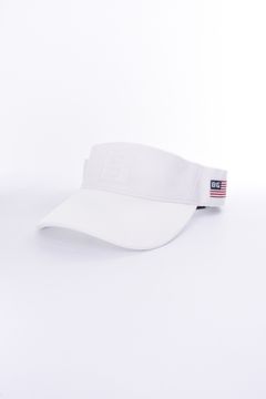 MEN’S PILE INITIAL VISOR / パイル地 サンバイザー （ホワイト）