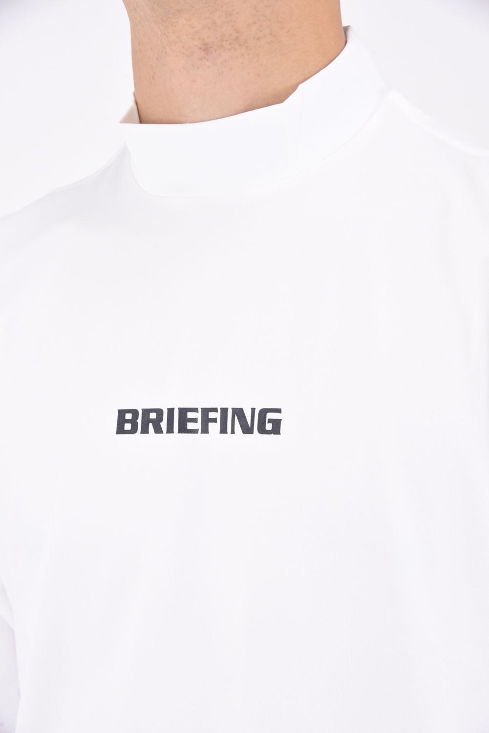 BRIEFING - MENS TOUR LS HIGH NECK / ブランドロゴ ロングスリーブ