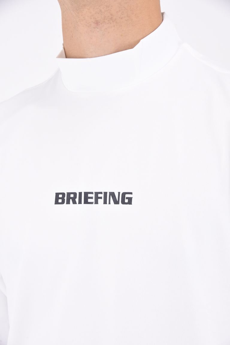 BRIEFING - MENS TOUR LS HIGH NECK BBG231 / ブランドロゴ ロング 