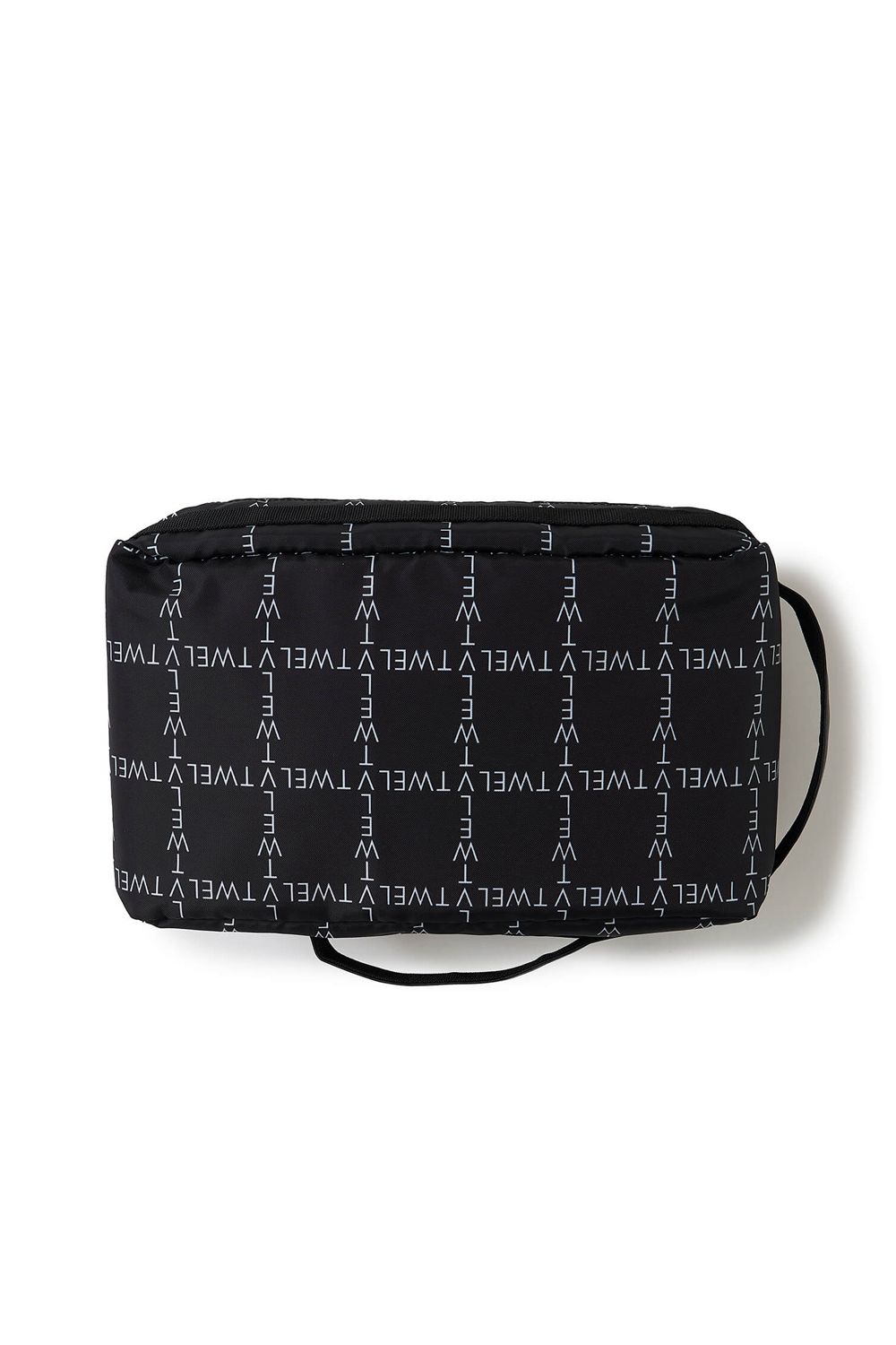 【26SS】 TYPO GRID SHOES CASE / ブランドロゴ シューズケース (ブラック)