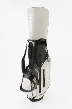 【銀行振込・代金引換不可】【返品・交換不可】 NYLON CADDY BAG / ナイロン キャディバッグ (グレージュ/ブラック)