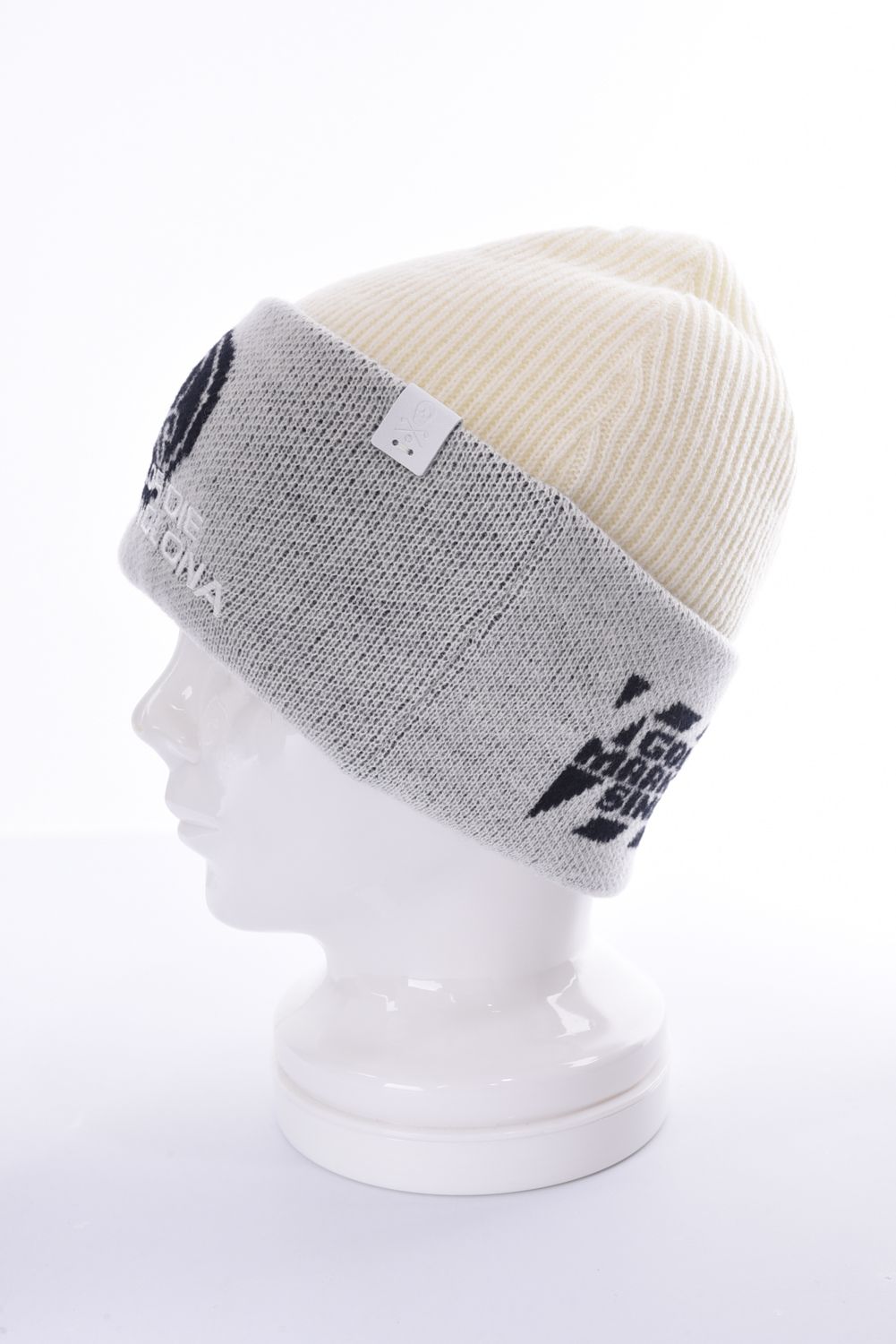 RUSTY BEANIE KNIT CAP / ウールアクリル ニット キャップ (アイボリー)