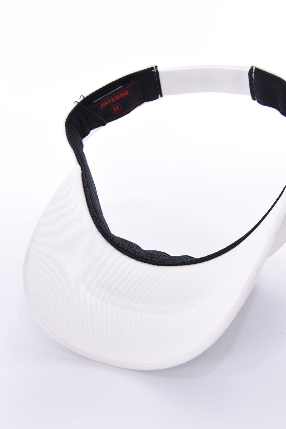 【26AW】 MEN’S COLLEGE LOGO VISOR / カレッジロゴ刺繍 サンバイザー (ホワイト)
