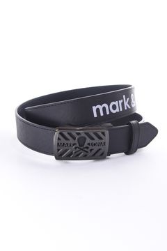 HOLLOW SKULL ADJUST LEATHER BELT / ブランクスカルバックル 無段階調整レザーベルト (ブラック)