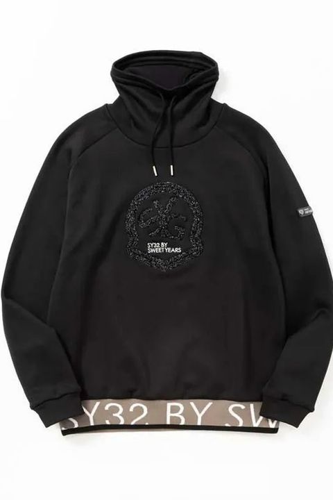 【レディース】KARUISI WIDE NECK / プリント ワイドネック (ブラック)