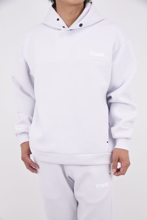 【25AW】 CARDBOARD MATERIAL HOODIE / ダンボール素材 フーディ (アイスグレー)